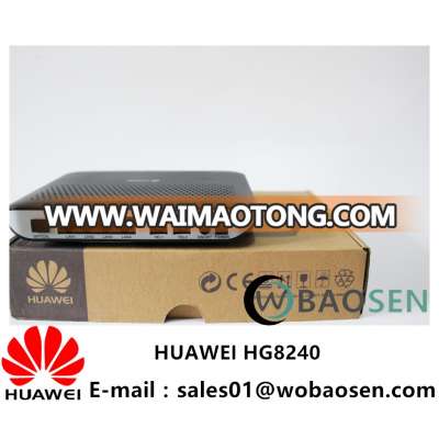 Original Huawei Echolife HG8240 GPON ONU Terminal ONU 4GE+2Voice+IPTV, SIP or H.248, English Firmware