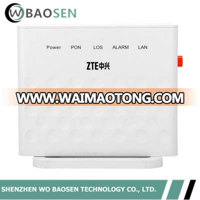 Original ZTE GPON Terminal ONT ZXA10 F601 FTTH Or FTTO GPON ONU with One GE Ethernet Port,English Version