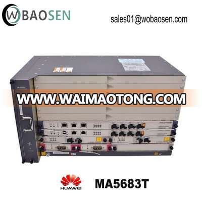 huawei 16 port gpon 10g epon ftth gepon olt smartax MA5683t with 8 port pon gpon GPBD price