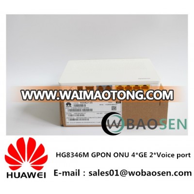 Huawei Echolife HG8346M wireless GPON Terminal ONU, 4 ethernet and 2 voice ports, H.248 & SIP double protocol, English version